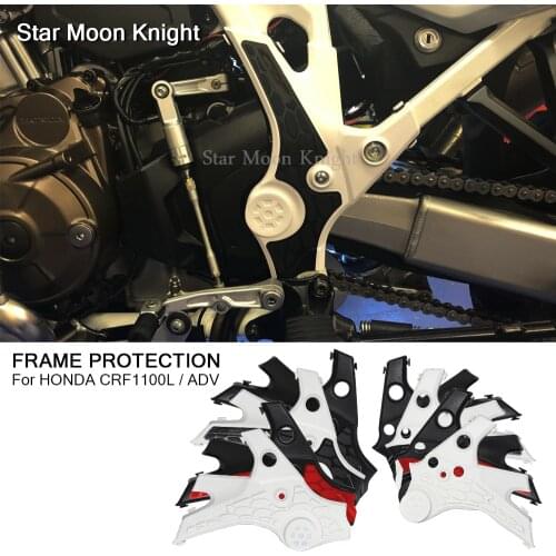 For Honda CRF1100L Africa Twin CRF 1100 L Adventure Sport Motorcycle Accessories Bumper Frame Protection Guard Protectors Cover