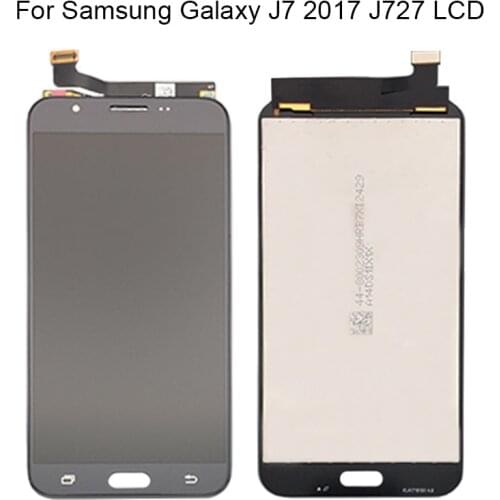 For Samsung Galaxy J7 2017 J727 LCD Display Touch Screen With Digitizer Assembly Parts Front Glass Replacement Free Shipping
