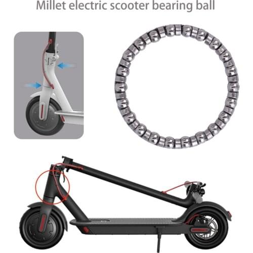 2PCS Fork Rotating Parts Vertical Rod Rotating Ball Steering Device for XIAOMI MIJIA M365 / 1S Electric Scooter