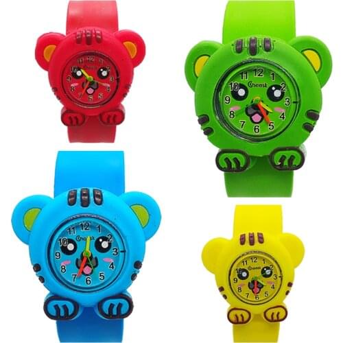 2019 High Quality Child Watch Forest King Tiger kids Watch Children Girls Boys Students clock Quartz Wristwatches Reloj infantil