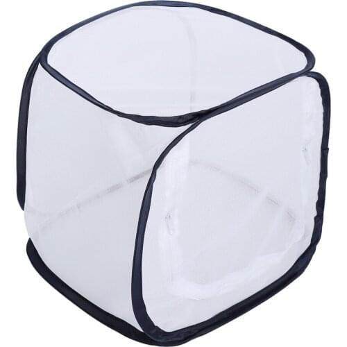 Large Foldable Portable Durable Ventilated Butterfly House Breeding Cage Insect Cage Pet Cage Seedling Transparent Incubator