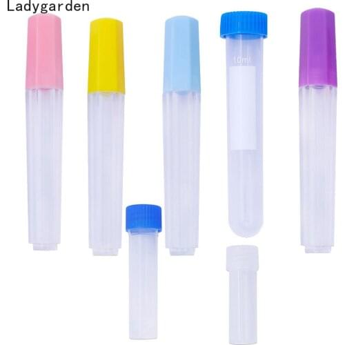 10PCS Sewing Tools Needles Containers Holder Transparent Plastic Functional Embroidery Felting Bottle Sewing Needle Box Case