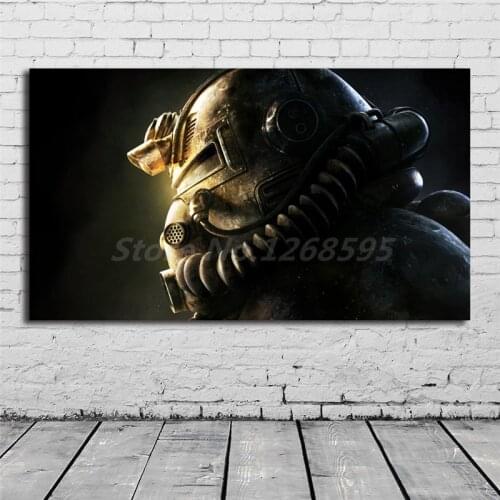 Fallout 76 Beta Wallpaper Wall Art Canvas Posters Prints Painting Wall Pictures For Modern Office Living Room Home Decor Artwork