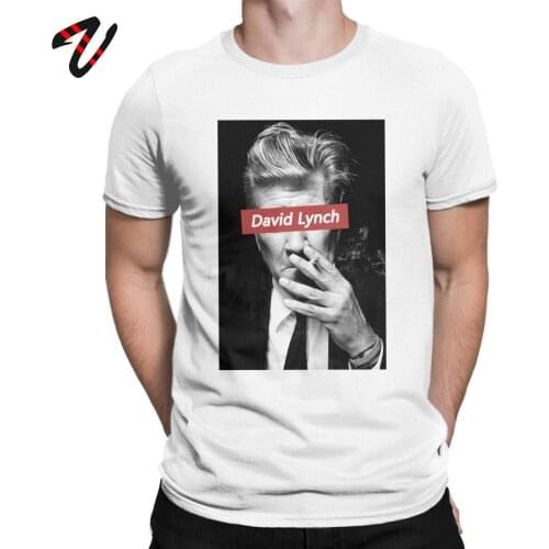 David Lynch Tshirt 80s Mens T Shirts Newest Twin Peaks Cotton Short Sleeve Tee Shirt Movie Tops Plus Size Birthday Gift T-Shirt