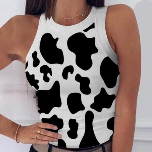 2021 Womens Plaid Printed Tank Tops Plus Size Sleeveless Casual Short T-shirt Tops for Women Clothing Loose Basic Shirts Tops