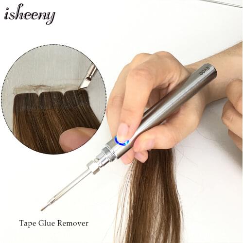 Isheeny Electric Tape Remover Portable Rechargeable Safety 5V 8W USB Rechargeable Mini Multi-function Tape In Hair Remover Tools