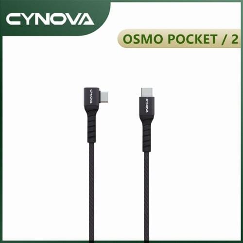 CYNOVA Type C to Type C Data Cable 65CM for DJI Osmo Pocket 2 Osmo Action and Mavic Air 2 Convenient and Easy to Connect