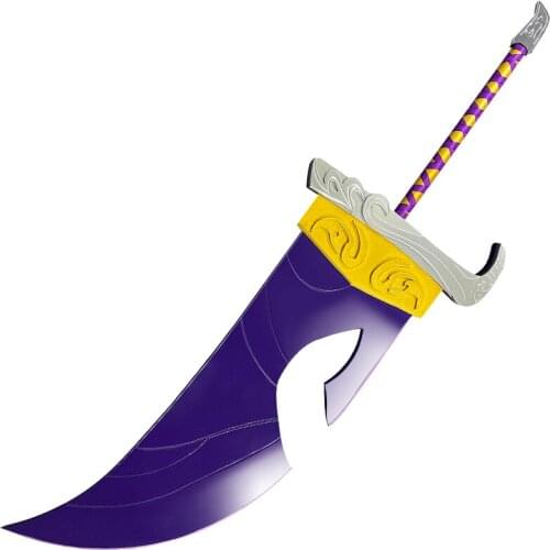 Game LOL Spirit Blossom Riven Cosplay Sword Prop Costumes Props Accessories Weapons for Halloween Christmas Carnival Party