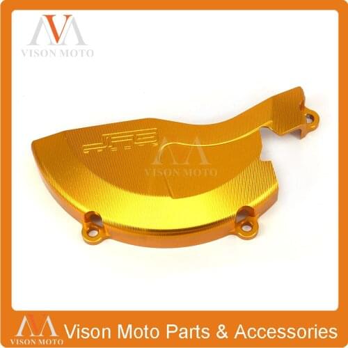 Right Side Engine Cover Guard For SUZUKI RMZ450 RMZ 450 2008 2009 2010 2011 2012 2013 2014 2015 2016 Motorcycle Gold CNC Billet