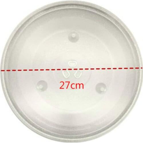 Microwave Oven Microondas 27cm Glass Plate Y style Hole Plates for Galanz Microwave Oven Parts Accessories