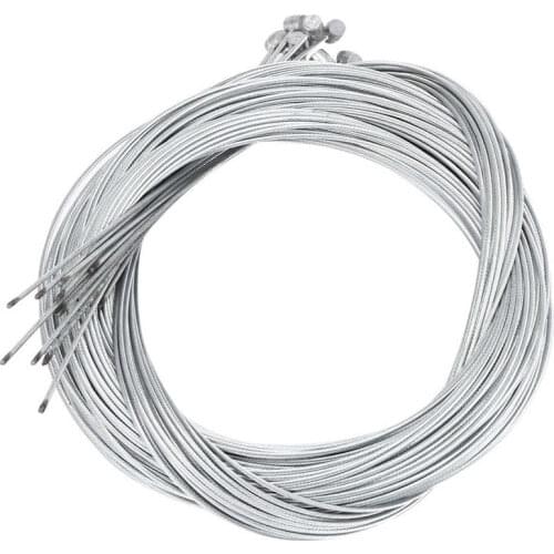 20PCS 2.5M Brake Cable 1.6mm Electric Bicycle Rear Brake Cable Core Brake Line E-bike Shifting Cable Electric Bike Parts