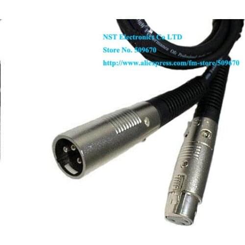 Free Shipping /1pcs/High Quality XLR 3Pin Male to Femle M/F Mic Microphone Extension Cable About 3Meter New