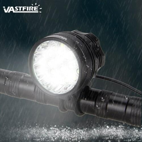 Bright 20000lm Bicycle Light 3 Modes Cycling Lamp Super Waterproof 16x XML T6 LED Bike Light Only Headlight Not Included Battery