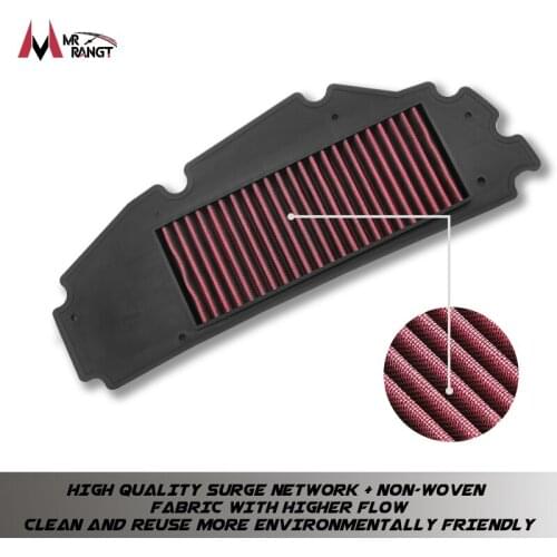 Motorcycle Intake Air Filter Air Cleaner For SYM GTS300 RV250 JOYMAX300 JOYMAX250 CRUISYM300 JOYMAX Z300 250 17211-HMA-000