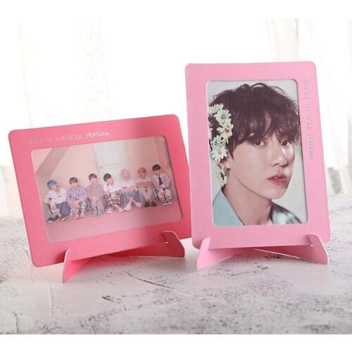 South Korean Groups KPOP Bangtan Boys Album MAP OF THE SOUL:PERSONA Official Same Paragraph Photo Frame Picture HD Photocard