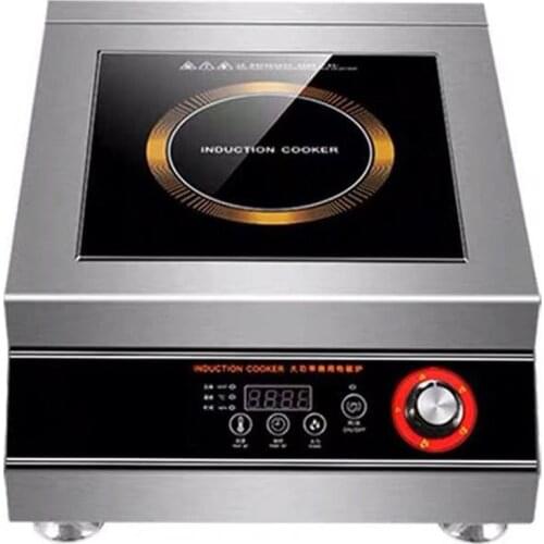 5000W Household High-power Cooktop Induction Cooker Commercial Plane Induction Cooker Authentic Knob Type Cooking Stove