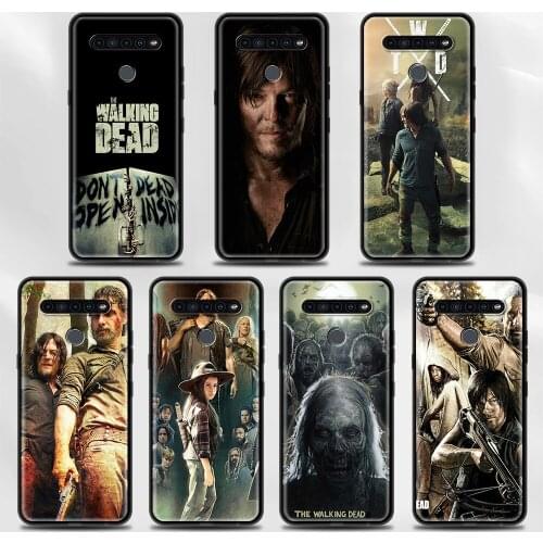 Smartphone Case for LG K71 K61 K52 K50 K50s K42 K41s K40s K40 G8 G7 G6 Cover Fundas Capa Silicone Shell Hot TV The Walking Dead