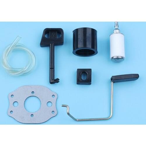 Choke Throttle Rod Lever Fuel Filter Line Kit For Husqvarna 137 141 142 136 36 41 E/LE Chainsaw Intake Manifold Sleeve