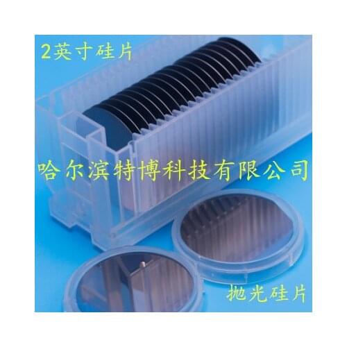 Electron Microscopic Diffraction of Polished 2-inch Single Crystal Silicon Wafer for Scientific Research and Experiments