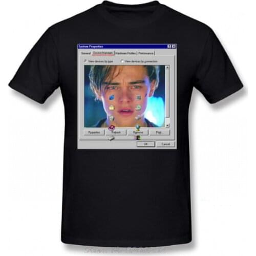 Leonardo Dicaprio T Shirt Leo T-Shirt Short-Sleeve Cotton Tee Shirt Funny Streetwear Graphic Man Plus size Tshirt