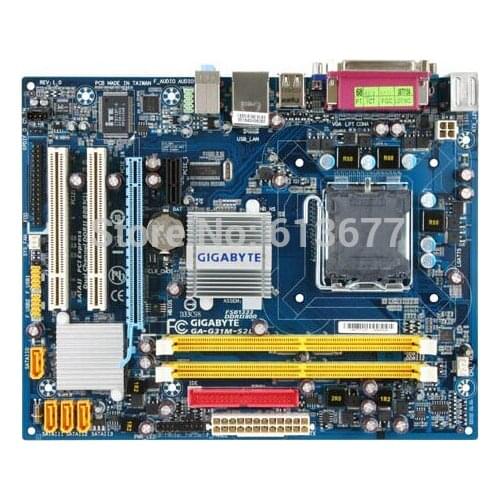 Original motherboard for Gigabyte G31M-S2L G31 DDR2 LGA 775 G31 Desktop motherborad Free shipping