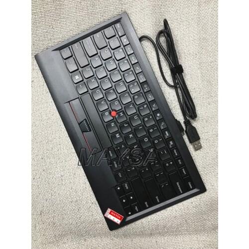 Original New 03X8747 for Lenovo ThinkPad USB Keyboard with Pointing stick mouse KU-1255 Tablet PC Laptop Trackpoint