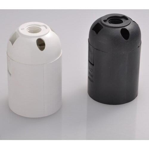 10Pieces/Lot E27 Lamp Base Lighting Power Socket Cartridge Lamp Holder For Home decoration flexible Luminaire Accessories