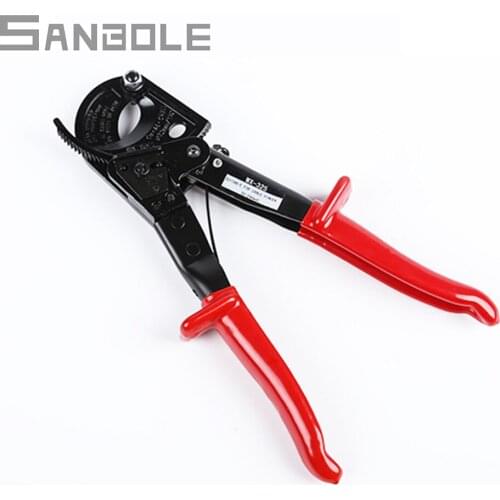 240mm2 Max Ratcheting ratchet Cable cutter HS-325A Wire Cutter Plier, Hand Tool, not for cutting steel wire