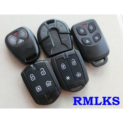 RMLKS Fit For Fiat Style Replacement Shell For Brazil Positron Car Alarm 2 3 4 Button Chip Transponder Key Fob