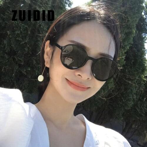 Vintage Round Frame Sun Glasses Women 2020 New Fashion Retro Jelly Tea Sun Glasses Ladies UV400 Shade Oculos De Sol Feminino