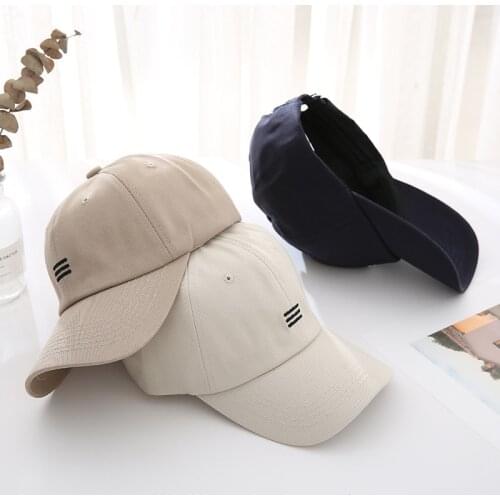 High Quality Embroidery Adjustable Baseball Hat with Ring Outdoor Sports Sun Cap for Women Men Fashion Snapback Hip Hop Hat