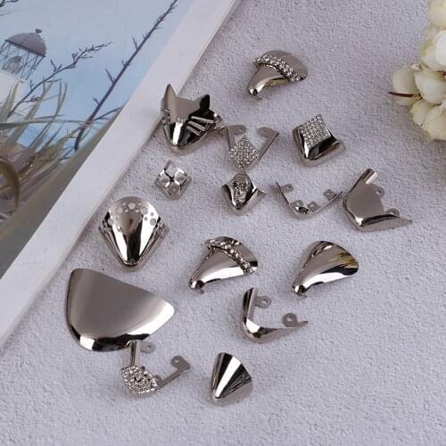 1Pair Metal Shoes Toe Protection High Heels Shoe Broken Repair Accessories Shoe Decorations