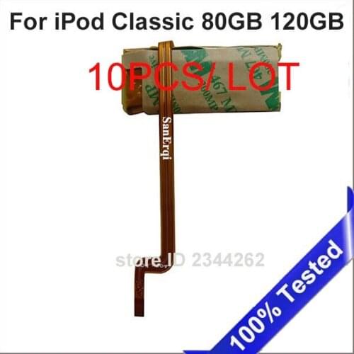 10PCS/LOT For iPod Classic 80GB 120GB Battery Replacement 580mAh 3.7V Li-polymer Battery