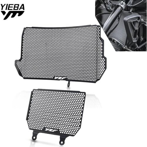 2020 2015-2020 For Yamaha YZF-R1M YZFR1 YZF R1 R1M R1 M Motorcycle Aluminum Radiator Guard Cover Protector oil cooler Guard Set