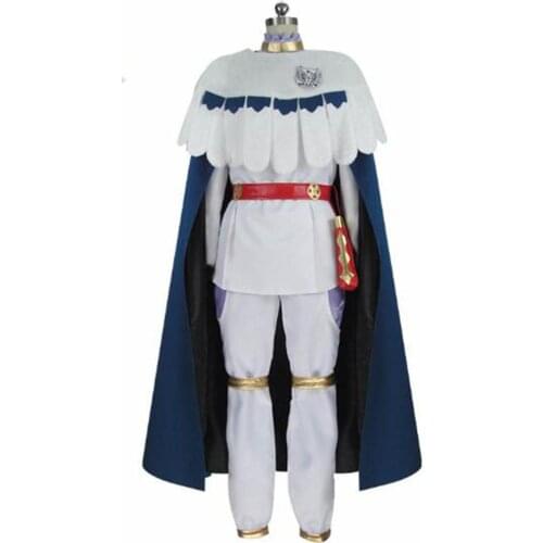 2020 Custom Made Black Clover Nogier Silva Cosplay Costume Cloth For Girls Women Halloween Christmas