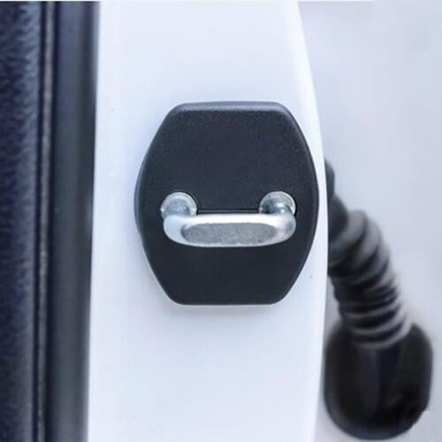 4pcs/set Car Door lock cover Anti-corrosive For Hyundai Creta ix25 2015 2016 2017 car-styling