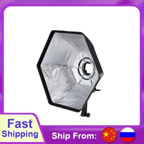 Selens Photo Studio Accessories with L-Shape Adapter Ring photographic 50cm Hexagon Softbox