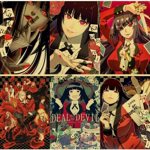Diamond Painting Latest Anime : Kakegurui Anime Mosaic Diamond Embroidery Full Square Cross Stitch Kits Home Decor Painting