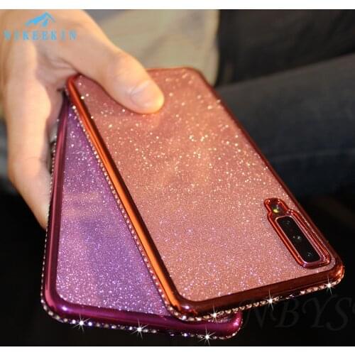 Glitter Diamond Case for Samsung A11 A31 A21S A71 A51 A01 A30S A41 Bling Soft TPU Cover for Galaxy Note 20 U S10 Lite S9 S8 S7