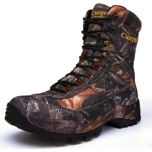 Hiking Shoes Men Waterproof Boots Mens Shoes Climbing & Fishing High Top Hunting Boots Big 45 Outdoor Sport Winter Boots