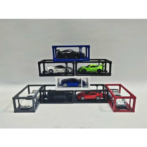 1:64 Scale Miniature Model Parking Rack Maintenance Props Scene Props Elevator Model Elevator Model Props Scene Layout Model