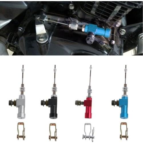 Motorcycle Hydraulic Clutch Master Cylinder Rod Brake Pump M10x1.25mm Aluminum 6XDB