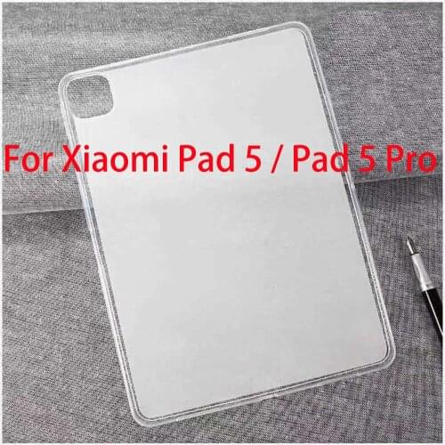 Soft TPU Case For Xiaomi mipad 5 11 inch MiPad 5 Pro Protective Case Mi Pad 5 Pro Silicone Shell full body Anti-fall Case