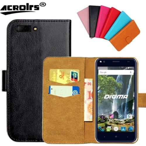 Original! Digma VOX E502 4G Case ,6 Colors High Quality Leather Exclusive Case For Digma VOX E502 4G Cover Phone Bag Tracking