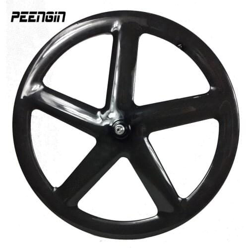 700C Five Spokes clincher carbon road bike wheel 20mm Width 55mm Depth use novatec powerway hubs hot sale Mexico bike team/club