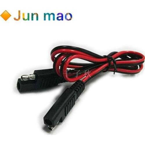 Specification: Product name: SAE to SAE extension cable Quick disconnect SAE connector, bullet lead design, suits for electrical