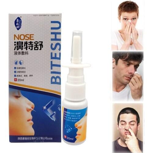 20ml Nasal Sprays Chinese Traditional Medical Herb Spray Nose Care Chronic Rhinitis Sinusitis Spray Nasal Spray Rhinitis Treatme