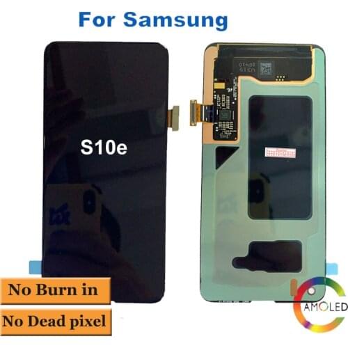 Super Amoled For samsung S10e Screen Display with Touch Digitizer Assembly NO Dead pixel