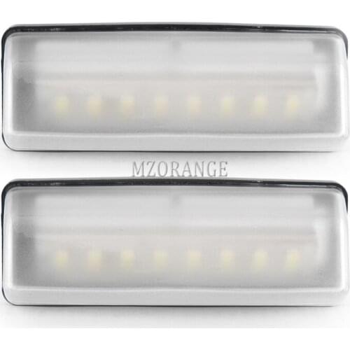 2Pcs Car LED for Lexus IS RX LS ES Series IS300 IS200 LS430 LS300 ES350 License Plate Light Lamp