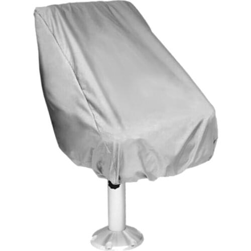 56x61x64Cm Boat Seat Cover Dust Waterproof Seat Cover Elastic Closure Outdoor Yacht Ship Lift Rotate Chair Cover